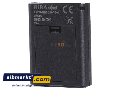 Back view Gira 535210 Sensor for bus system - 
