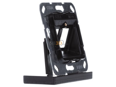 Ansicht links Gira 560100 Modular Jack 1 2fach UP Tragring 