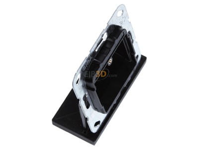 View top left Gira 560100 Basic element Modular Jack 
