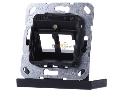 Front view Gira 560500 Basic element Modular Jack 
