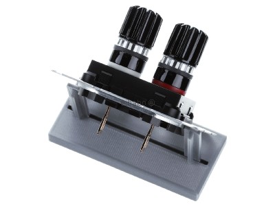 Top rear view Gira 566610 Basic element with central cover plate 

