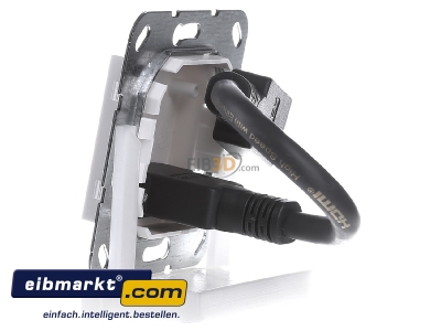 Ansicht rechts Gira 567003 HDMI Kabelpeitsche rws 