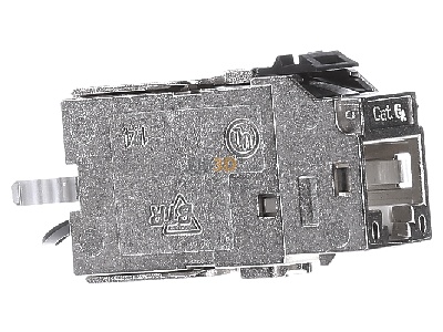 Ansicht links Gira 574000 Modular Jack RJ45 Cat6A Buchse m.Staubschutz 