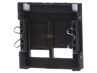 Ansicht hinten Merten MEG4574-0414 Zentralplatte 2fach anth 