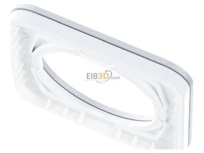 Top rear view Berker 10112174 Frame 1-gang aluminium 
