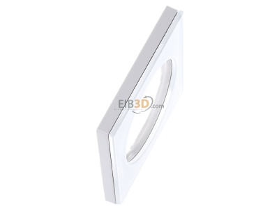 Ansicht oben links Berker 10112209 Rahmen Glas/pows 1fach, rund 