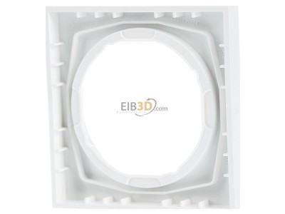 Ansicht hinten Berker 10112289 Rahmen pows/gl 1fach, rund 
