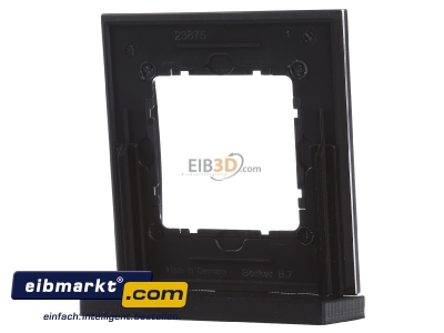 Ansicht hinten Berker 10113606 Rahmen Eds/anth 1fach 