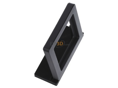 View top left Berker 10116086 Frame 1-gang anthracite 
