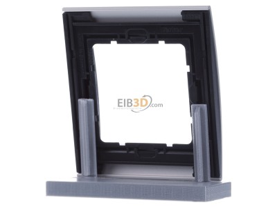 Ansicht hinten Berker 10116904 Rahmen Alu/anth 1fach 