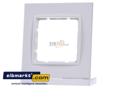 Front view Berker 10116919 Frame 1-gang white
