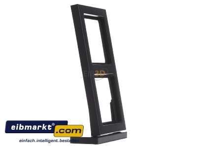 View on the left Berker 10126096 Frame 2-gang anthracite
