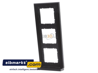 Ansicht hinten Berker 10133606 Rahmen Eds/anth 3fach 