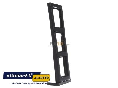 Ansicht links Berker 10136096 Rahmen anth/samt 3fach 