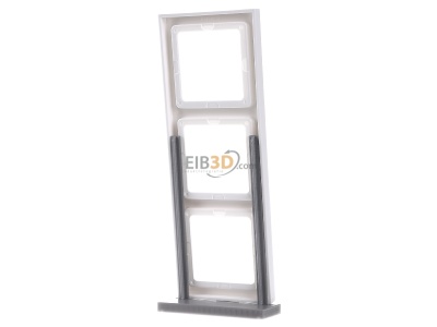 Ansicht hinten Berker 10136099 Rahmen pows/samt 3fach 