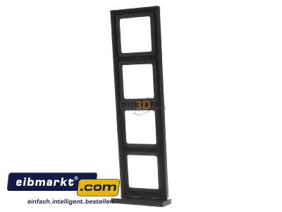 Ansicht hinten Berker 10146096 Rahmen anth/sa 4fach 