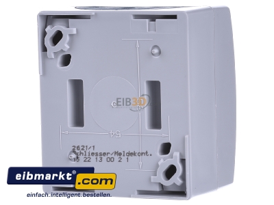 Ansicht hinten Busch-Jaeger 2621 WN-53-201 Taster Schliesser 1-pol.AP 