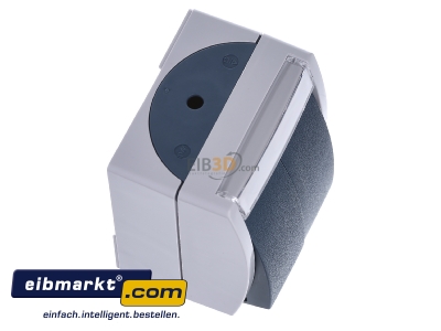 Ansicht oben links Busch-Jaeger 2621 WN-53-205-101 Doppeltaster 2 Schliesser AP 
