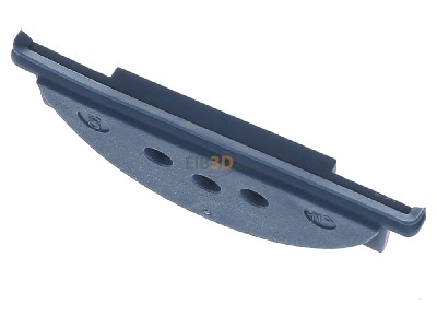 Ansicht oben hinten Busch Jaeger 2134 W-53 Leitungseinfhrung blaugn Schieber,2 Einfhr. 