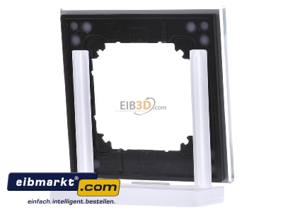 Ansicht hinten Merten 489160 Rahmen Glas 1f.diam/si 