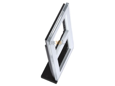 Ansicht oben links Merten 489260 Rahmen Glas 2f.diam/si waage/senkrecht 