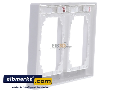 View on the right Merten 473219 Frame 2-gang white
