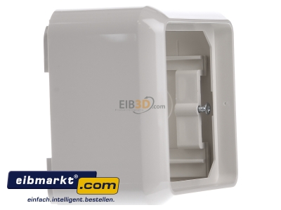 View on the left Elso 234110 Surface mounted housing 1-gang white
