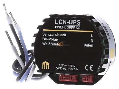 Front view Issendorff LCN-UPS Accessory for bus system 
