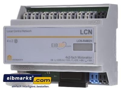 Front view Issendorff LCN-R4M2H Isolator relay venetian blind 30A 
