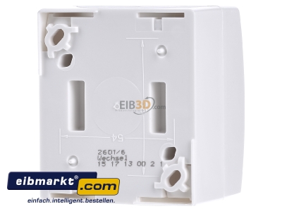 Ansicht hinten Busch-Jaeger 2601/6 W-54 Wechselschalter 