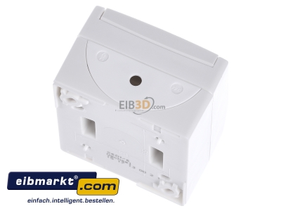Ansicht oben hinten Busch-Jaeger 2601/6 W-54 Wechselschalter 