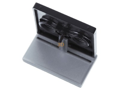 Ansicht oben hinten Berker 12036086 Zentralstck anth/sa f. Antennensteckdose 