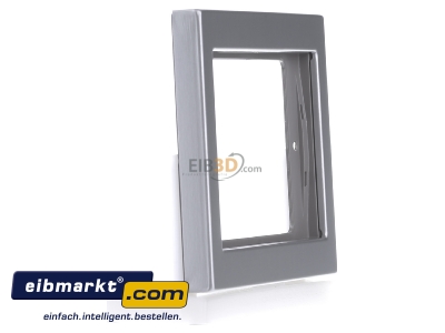 Ansicht links Berker 13137003 Rahmen Alu 1fach 