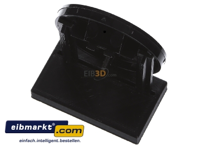 Ansicht oben hinten Berker 14072045 Zentralstck sw/gl f. UAE Steckdose 