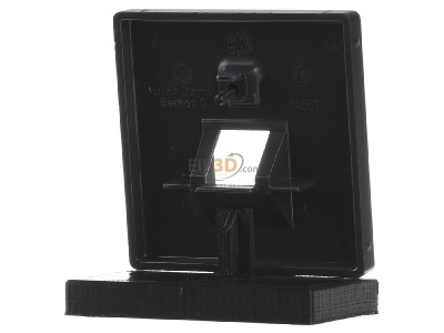 Ansicht hinten Berker 14076086 Zentralstck anthr/sa f. UAE Steckdose 