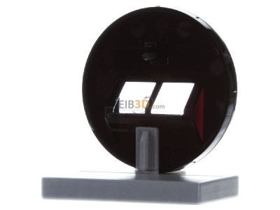 Ansicht hinten Berker 14092045 Zentralst�ck sw/gl f. UAE Steckdose 2f. 