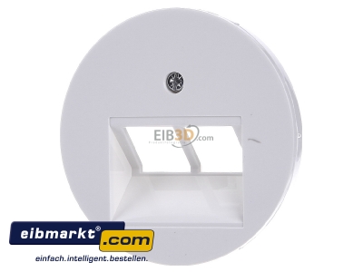 Frontansicht Berker 14092089 Zentralstck pows gl f. UAE Steckdose 2f. 