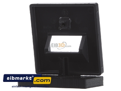 Ansicht hinten Berker 14096086 Zentralstck anthr.samt f. UAE Steckdose 2f. 