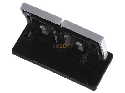 Ansicht oben hinten Berker 14357003 Wippe Alu 