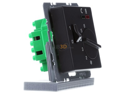Ansicht links Berker 20346086 Fubodentemperaturregler anth/sa 
