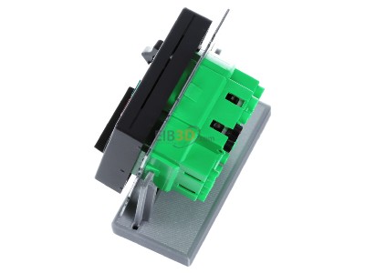 Ansicht oben rechts Berker 20346086 Fubodentemperaturregler anth/sa 