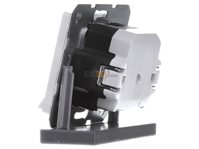 Ansicht rechts Berker 41096089 SCHUKO-Steckdose pows/sa LED-Orientierg-licht 