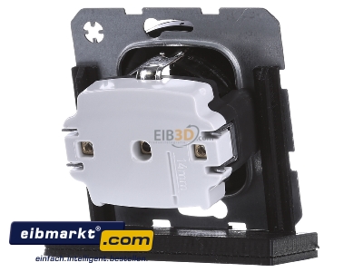 Ansicht hinten Berker 47432045 SCHUKO-Steckdose sw/gl 