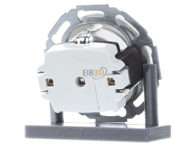 Ansicht hinten Berker 47452089 SCHUKO-Steckdose pows/gl 