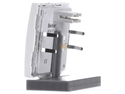 View on the right Berker 85141189 Intelligent control element white 
