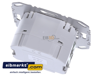 Top rear view Berker 85421100 Dimmer flush mounted
