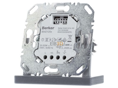 Front view Berker 85421200 Dimmer flush mounted 25...400VA 
