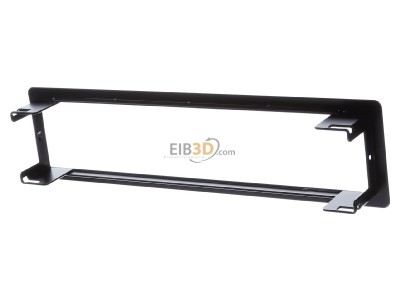 Ansicht hinten Bachmann 915.004 Einbaurahmen sw 4fach RAL9005 