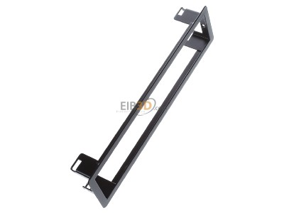 Ansicht oben links Bachmann 915.004 Einbaurahmen sw 4fach RAL9005 