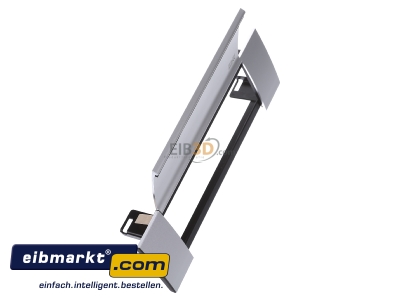 Ansicht oben links Bachmann 915.500 Abdeckung Alu fr 3f.-Steckdosen 